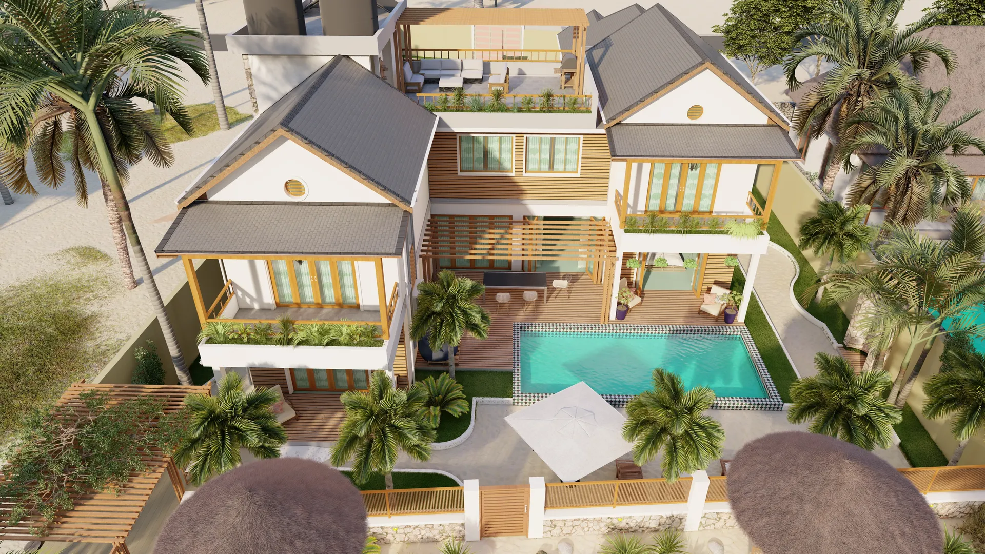 Matemwe Residential - Modern coastal home